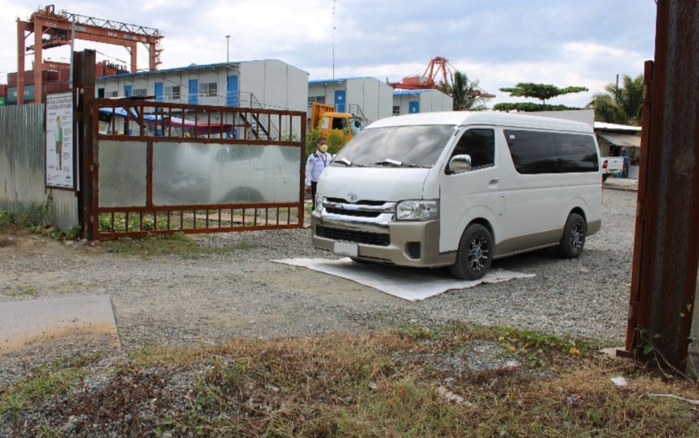 Disinfection of Vehicles
